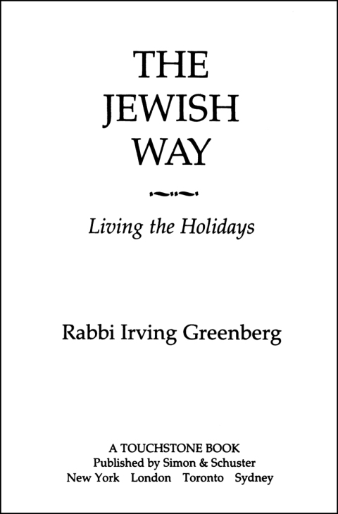 Cover image for book The Jewish Way