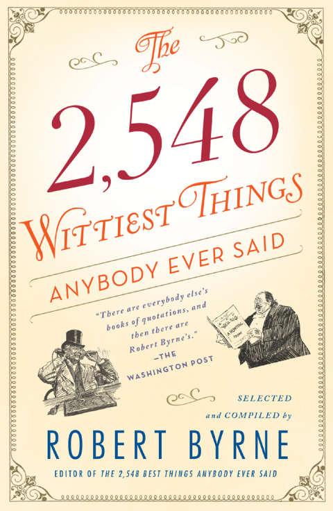Cover image for book The 2,548 Wittiest Things Anybody Ever Said