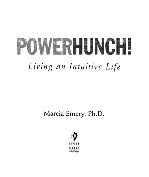Cover image for book Powerhunch!
