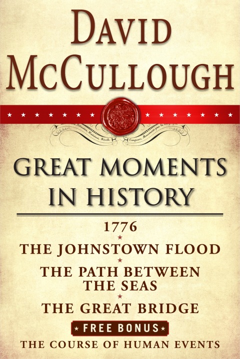 Cover image for book David McCullough Great Moments in History E-book Box Set