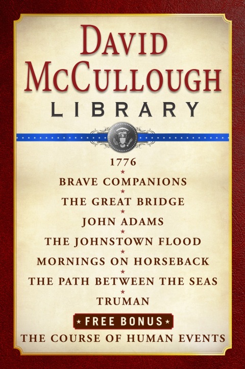 Cover image for book David McCullough Library E-book Box Set
