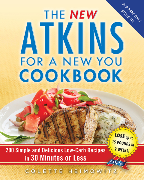 Cover image for book The New Atkins for a New You Cookbook