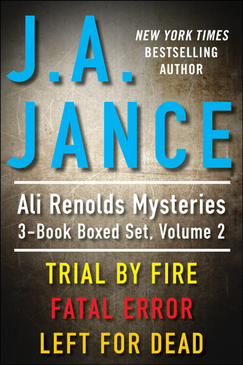 Cover image for book J.A. Jance's Ali Reynolds Mysteries 3-Book Boxed Set, Volume 2