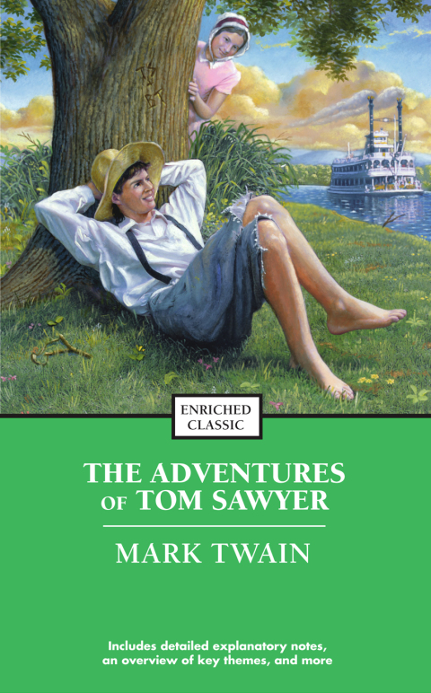 Cover image for book The Adventures of Tom Sawyer