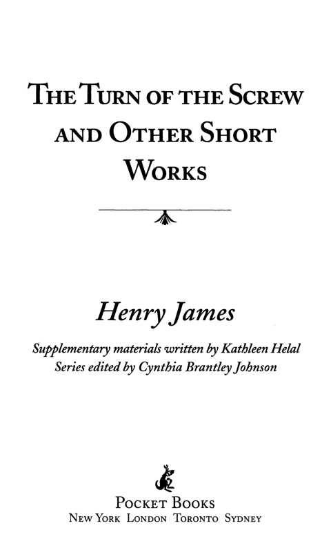 Cover image for book The Turn of the Screw and Other Short Works