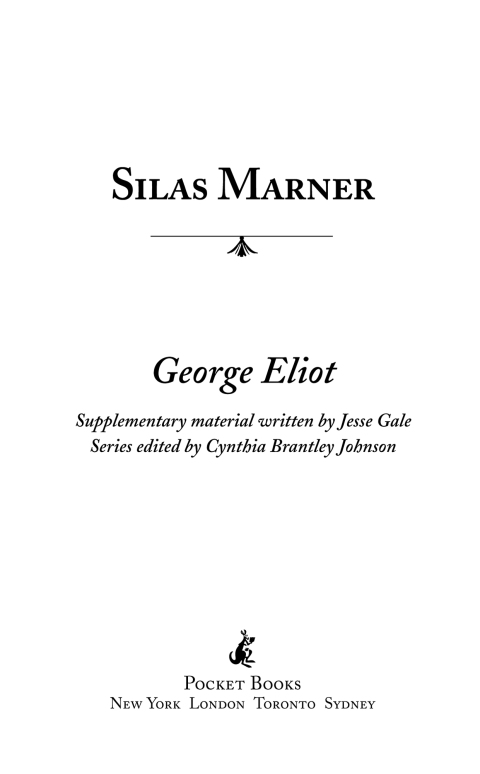 Cover image for book Silas Marner