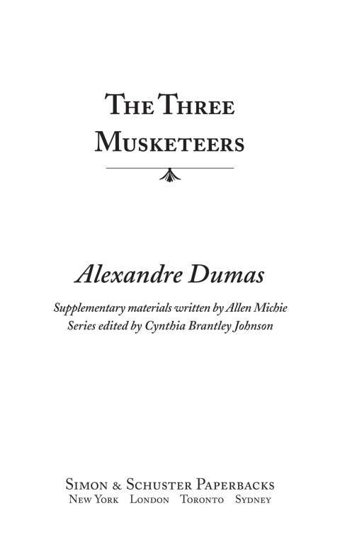Cover image for book The Three Musketeers