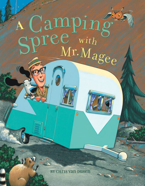 Cover image for book A Camping Spree with Mr. Magee