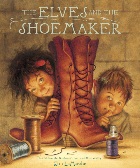 Cover image for book The Elves and Shoemaker