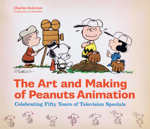 Cover image for book The Art and Making of Peanuts Animation