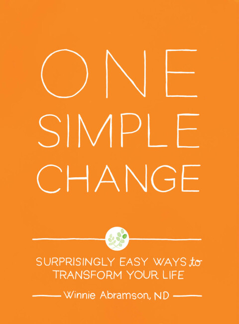 Cover image for book One Simple Change