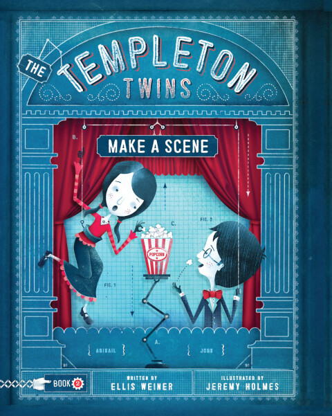 Cover image for book The Templeton Twins Make a Scene