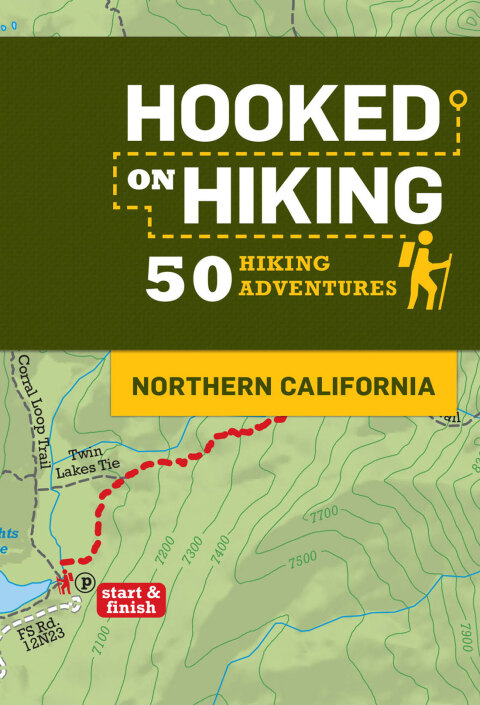 Cover image for book Hooked on Hiking: Northern California