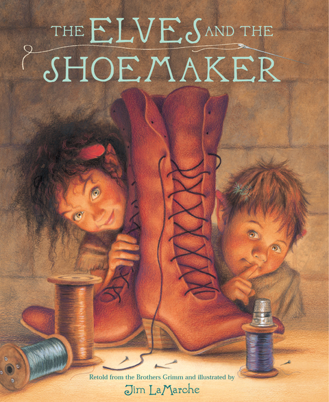 Cover image for book The Elves and the Shoemaker