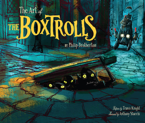 Cover image for book The Art of The Boxtrolls