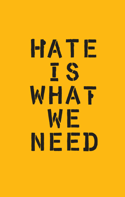Cover image for book Hate Is What We Need