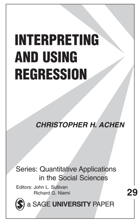 Cover image for book Interpreting and Using Regression