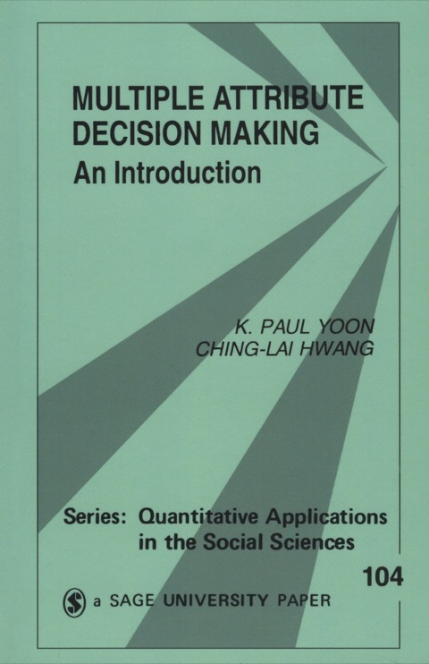 Cover image for book Multiple Attribute Decision Making