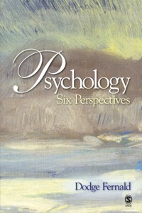 Cover image: Psychology: Six Perspectives 1st edition 9781412938679