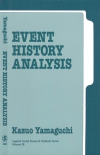 Cover image: Event History Analysis 1st edition 9780803933248