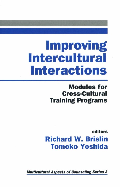 Cover image for book Improving Intercultural Interactions