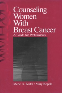 Cover image: Counseling Women with Breast Cancer 1st edition 9780761908333