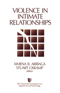 صورة الغلاف: Violence in Intimate Relationships 1st edition 9780761916437
