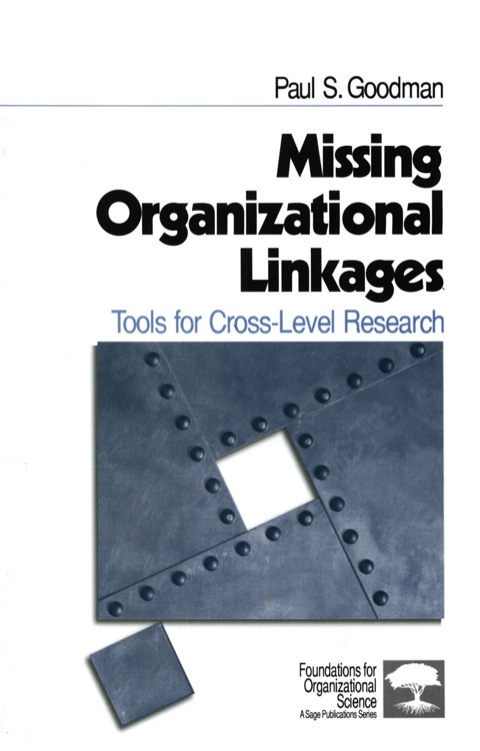 Cover image for book Missing Organizational Linkages