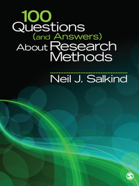 Cover image: 100 Questions (and Answers) About Research Methods 1st edition 9781412992039
