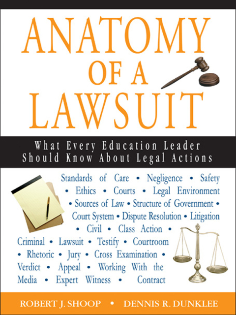 Cover image for book Anatomy of a Lawsuit