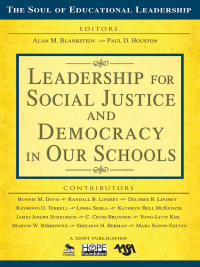 Cover image: Leadership for Social Justice and Democracy in Our Schools 1st edition 9781412981613