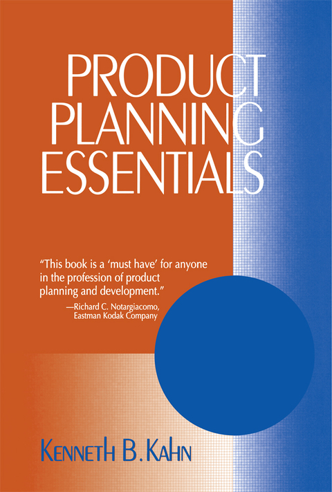 Cover image for book Product Planning Essentials