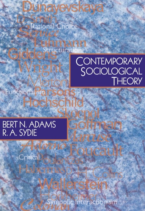 Cover image for book Contemporary Sociological Theory