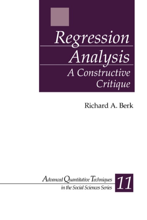 Cover image for book Regression Analysis