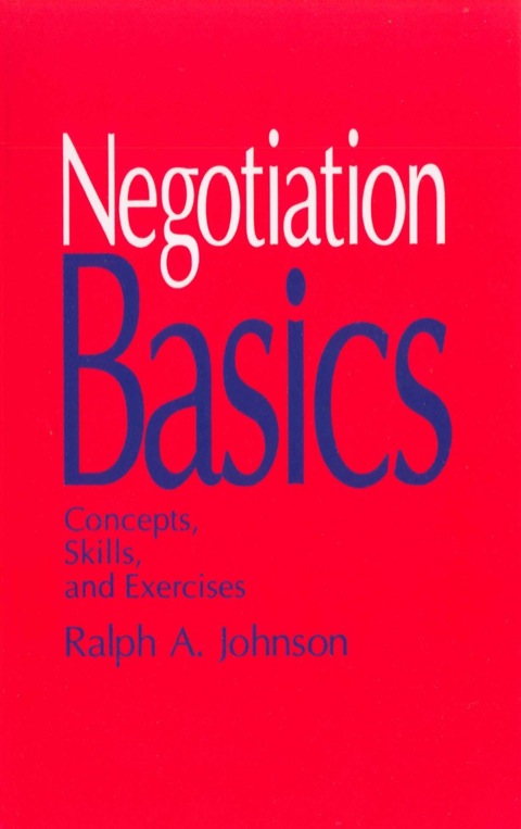 Cover image for book Negotiation Basics