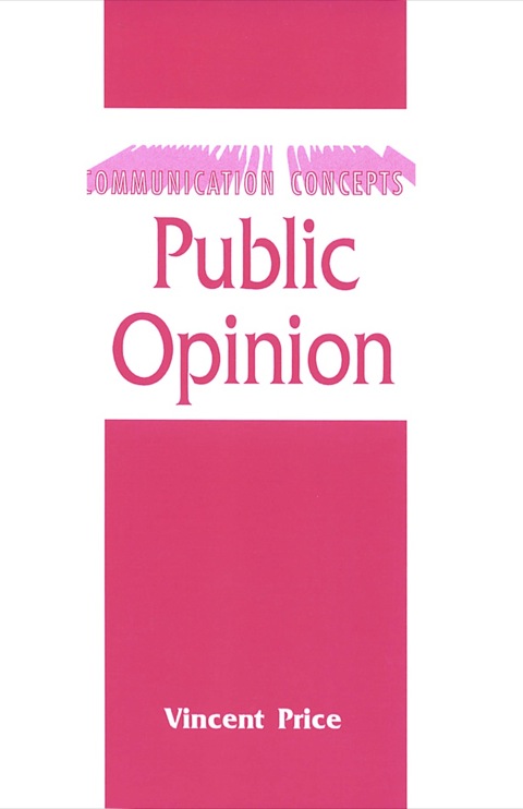 Cover image for book Public Opinion