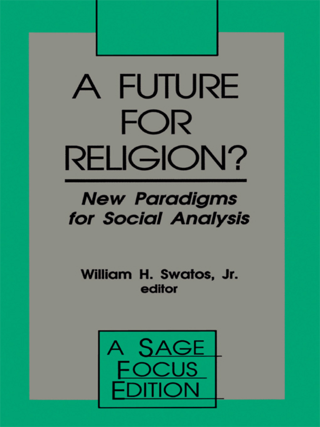 Page Fidelity A Future for Religion?; $80.40