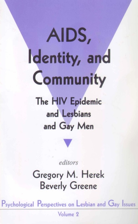 Cover image for book AIDS, Identity, and Community