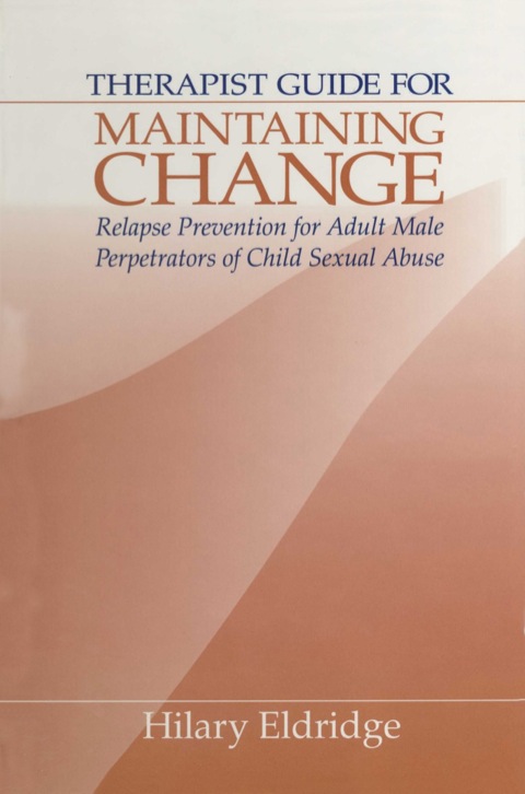 Cover image for book Therapist Guide for Maintaining Change