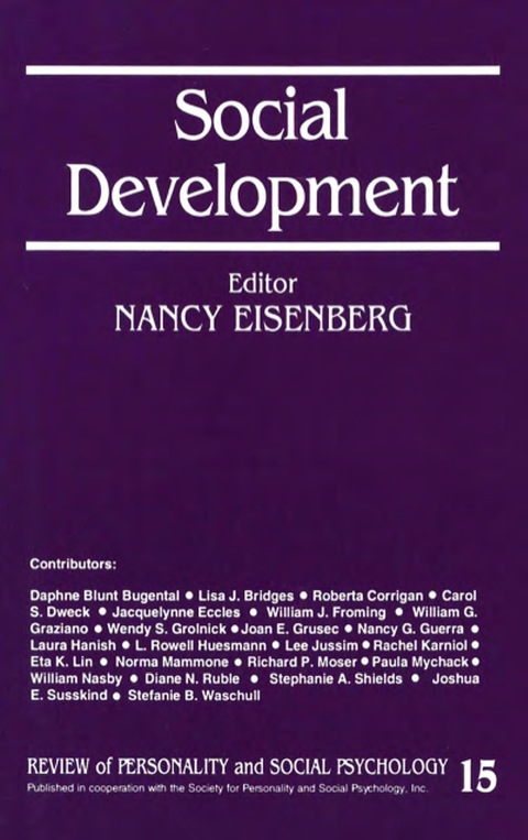 Cover image for book Social Development