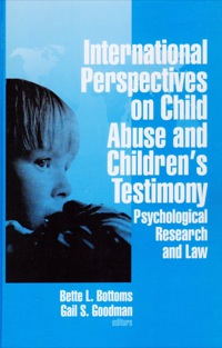 Cover image: International Perspectives on Child Abuse and Children′s Testimony 1st edition 9780803956278