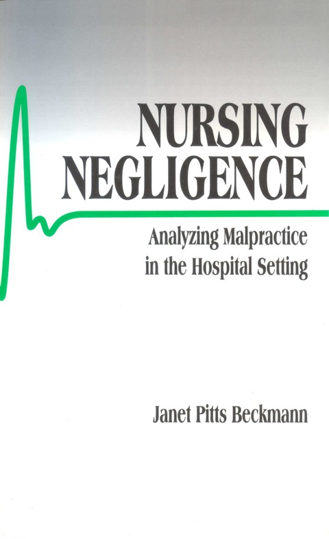 Cover image for book Nursing Negligence