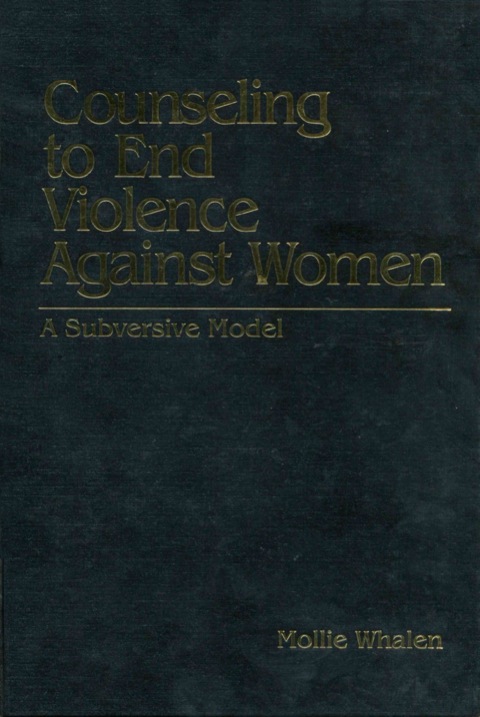 Cover image for book Counseling to End Violence against Women