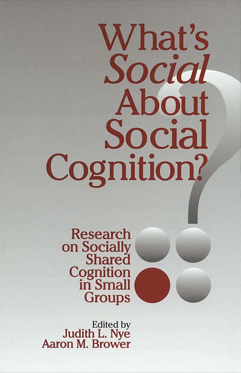 Whatâ²s Social about Social Cognition? 