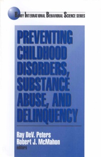 Cover image: Preventing Childhood Disorders, Substance Abuse, and Delinquency 1st edition 9780761900153
