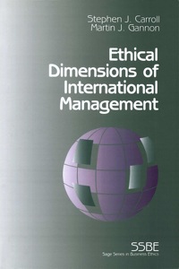 Cover image: Ethical Dimensions of International Management 1st edition 9780803955448