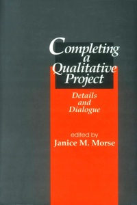 Cover image: Completing a Qualitative Project 1st edition 9780761906018