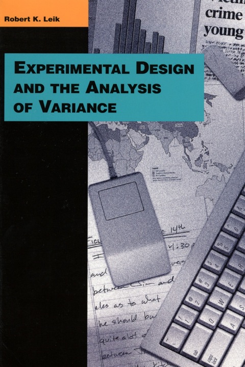 Cover image for book Experimental Design and the Analysis of Variance