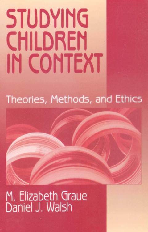 Cover image for book Studying Children in Context