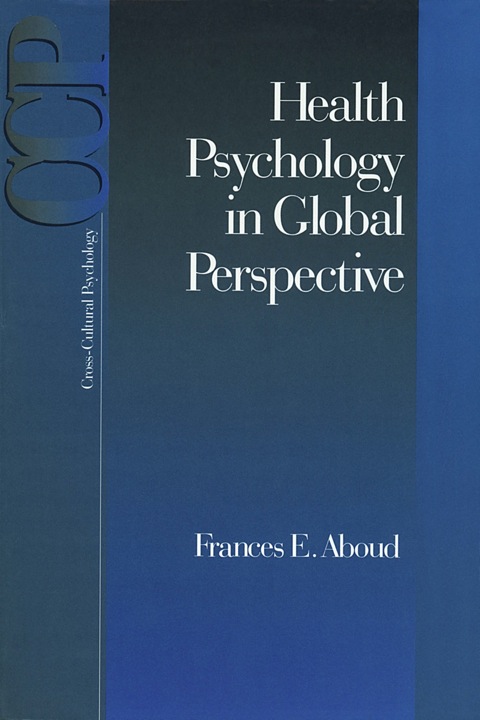 Cover image for book Health Psychology in Global Perspective
